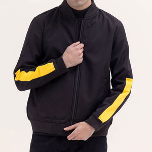 Chaqueta Bomber Retro de Nylon al por Mayor para Hombre, Estilo Piloto Clásico, Ligera, con Cremallera, Ropa de Calle, Moda Casual, Prenda Exterior - Product Image 6