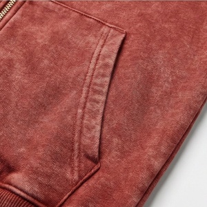 Chándal con Diseño Personalizado OEM, Lavado Ácido, Algodón Orgánico, Ropa Deportiva Urbana para Hombre, Estampado, Invierno, Gimnasio, Running, Color Personalizado - Product Image 5