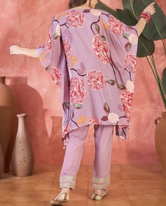 New Designer <b>Kaftan</b> Kurta For Women Western Ladies Ethnic <b>Kaftan</b> Set Batwing Sleeves Loose Fit <b>Kaftan</b> Party Festival Wear <b>Kaftan</b> - Product Image 5