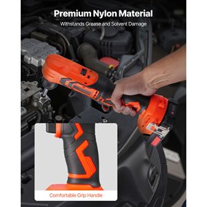 Trapano angolare a batteria da 3/8 di pollice con motore brushless, caricabatterie e clip da cintura - Product Image 5