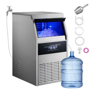 Macchina Professionale per Produzione Ghiaccio (68 kg/24h, 13,6 kg di Capacità, Acciaio Inox, Integrabile/Autonoma/Sottobanco) - Product Image 1