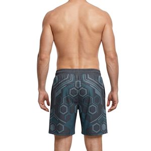 Shorts de sport pour hommes à motif géométrique, imprimés par sublimation, respirants, séchage rapide, pour l'entraînement athlétique - Product Image 2