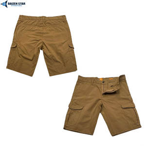 Pantalones Cortos Cargo Casuales para Hombre, Tejidos, Sólidos, Holgados, para Actividades al Aire Libre, con Múltiples Bolsillos, Transpirables, de Secado Rápido, Ligeros, para Verano, Trabajo y Senderismo - Product Image 3