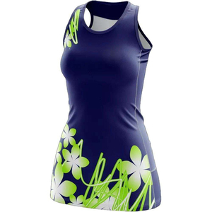 Vestido de Tenis sin Mangas con Estampado Floral para Mujer, Sublimado, Transpirable, Ajustado, Ropa Deportiva, Ropa de Verano - Product Image 6