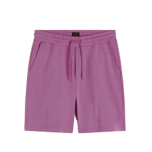 Pantalones Cortos Deportivos para Hombre con Logotipo Personalizado, Tela de Poliéster/Algodón, Cintura Media, Cierre con Cordón, Color Sólido, para Correr, de Alta Calidad - Product Image 1