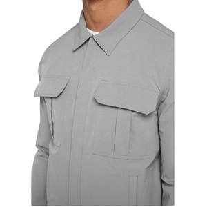 Ensemble de jogging décontracté avec logo personnalisé Ensemble deux pièces Survêtement coupe-vent en nylon et coton 2026 - Product Image 3