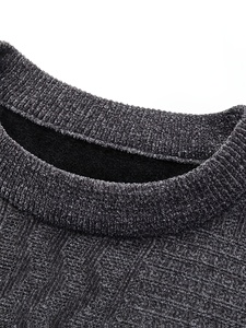 Pull en tricot respirant pour femmes modernes, confortable, élégant, chaud, vêtement d'hiver, pull décontracté, coupe ample, tendance - Product Image 4