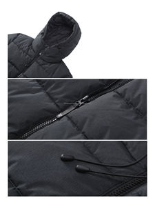 Manteau d'hiver lourd pour homme, veste thermique de haute qualité, vente en gros et personnalisé - Product Image 5