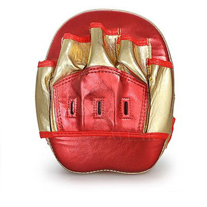 Premium High Quality Leather <b>Focus</b> <b>Pads</b> for Boxing MMA Training with Shock Absorption Lightweight Comfortable Hand Grip Support - Product Image 6