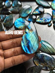 100% Natural Flash Labradorite Crystal Handmade Bulk Supply for Jewelry Accessories <b>Gift</b> for Her Loose Gemstones - Product Image 3