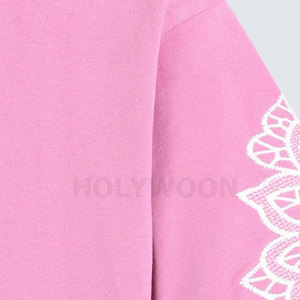 Camiseta de Mujer con Bordado Personalizado, Algodón Premium, Estilo Casual Urbano, Último Diseño, Camiseta de Verano - Product Image 6