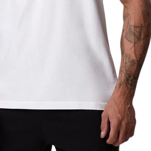 Débardeur blanc pour homme, maillot de sport sans manches, vêtement de fitness et de musculation - Product Image 4