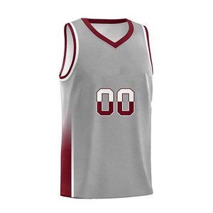 Maillots de basketball unisexes décontractés, nouvelle mode, prix OEM, haute qualité, respirants, logo personnalisé imprimé, couleur tendance - Product Image 1