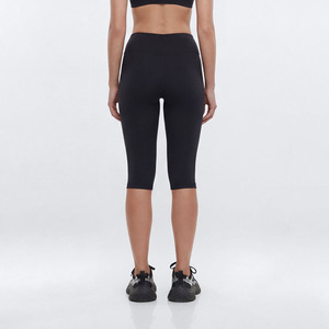 Leggings Deportivos de Cintura Alta, Color Sólido, Elásticos, Sin Costuras, Tejidos, Color Morado, Transpirables, para Mujer, para Todas las Temporadas - Product Image 2