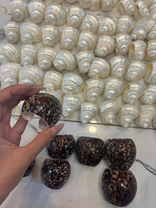 แหวนรองผ้าเช็ดปากเปลือกหอยขัดเงา |   การตกแต่งโต๊ะอาหารริมชายฝั่งแบบสีรุ้ง |   การจัดโต๊ะงานแต่งงานสไตล์โบโฮแบบเรียบง่าย |   อาหารสไตล์ออร์แกนิคสมัยใหม่ - Product Image 4