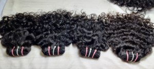 Extensiones de Cabello Humano Virgen de Templo Indio del Sur, Cabello Indio Natural sin Procesar, 100% Cabello de Templo Indio con Cutículas Alineadas - Product Image 5