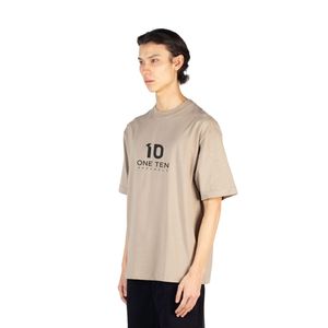 T-shirt homme couleur sable |   T-shirt à manches courtes en coton de qualité supérieure à col rond |   T-shirt uni décontracté pour impression, vente en gros, OEM, ODM - Product Image 2