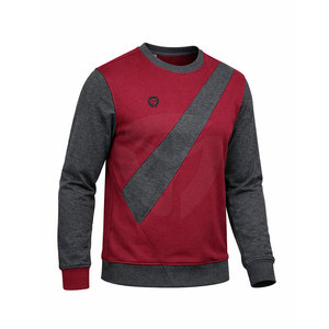 Sudadera de algodón mezclado para hombre, estilo casual con hombros caídos, ideal para ropa urbana y un look informal. - Product Image 3