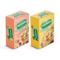 Poudre d'extrait de thé vert soluble instantanée saveur citron et fraise, en sachet individuel, pour préparation de thé – Fournisseur direct usine