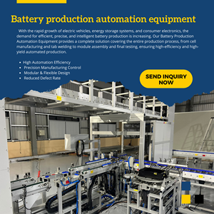 High Quality Battery Manufacturing Conveyor Line Direct Manufacturer ODM Custom Automated Conveyor Equipment <b>Workstation</b> - Product Image 2
