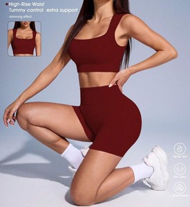 Offre Spéciale – Ensemble Sportif Femme : Soutien-Gorge de Sport Haute Qualité, Legging Taille Haute, Tenue d'Entraînement Manches Longues, Vêtements de Sport pour la Gym et le Yoga - Product Image 4