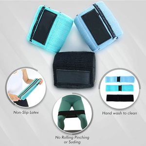 Bandes de Résistance en Tissu pour Entraînement des Fessiers, Squats, Exercices de Hanche, Accessoires de Fitness, Bandes d'Exercice pour la Gym, Vêtements et Produits de Sport en Gros - Product Image 3