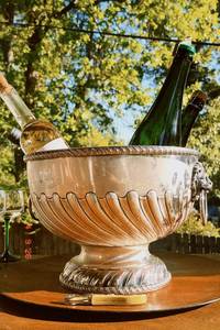 Modern party centrepiece elegant bottle cooler luxury celebration decor <b>wine</b> cooling <b>container</b> chic entertaining piece upscale - Product Image 3