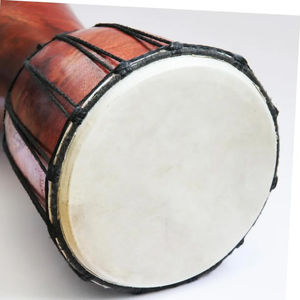 Piel de cabra natural con pelo para tambores, accesorios para instrumentos musicales, pieles de cabra para tambores - Product Image 5