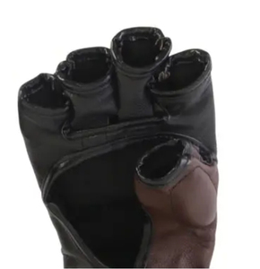 Premium Quality <b>Men</b> MMA Gloves Leather Laced Non-Slip Waterproof Breathable Lightweight Custom Logo Solid Colors Adult Sports - Product Image 5