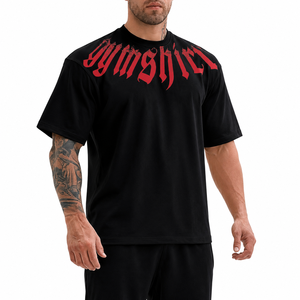 เสื้อยืดคุณภาพสูง พรีเมียม เนื้อผ้าหนา พิมพ์ลายทันสมัย สินค้ามาใหม่ ออกแบบโลโก้ได้ตามต้องการ ทรงโอเวอร์ไซส์ คอเต่า สำหรับใส่ในโอกาสทางการ - Product Image 2