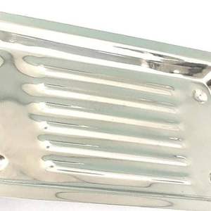 Bandeja de acero inoxidable para instrumentos dentales, organizador de herramientas quirúrgicas de alta calidad, bandeja médica plana acanalada para esterilización - Product Image 6