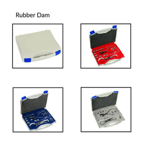 Dental Rubber Dam Isolation Kit Complete Set with Rubber Dam <b>Frame</b> Punch <b>Clamp</b> Forceps Assorted <b>Clamps</b> Tweezers and Essential - Product Image 2