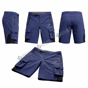 Pantalones Cortos de Ciclismo de Montaña para Hombre, Pantalones Cortos de Ciclismo MTB Acolchados, Pantalones Cortos de Ciclismo de Trail Ligeros, Transpirables y de Secado Rápido - Product Image 6