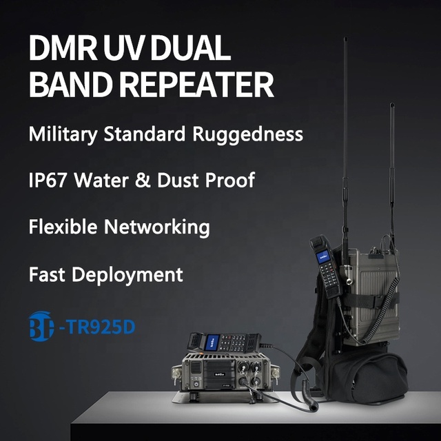 Original Factory Standard Mil-G Manpack Repeater Radio (BF-TR925)