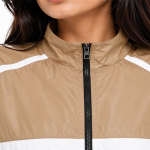 Premium <b>Women</b> Solid Color High Quality Windbreaker <b>Shorts</b> Set Skinny Lightweight Vintage Zipper Waterproof Breathable Quick Dry - Product Image 6