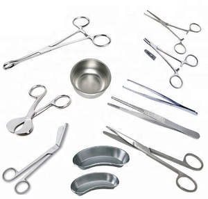 Kit de 9 instruments chirurgicaux médicaux en acier inoxydable pour obstétrique et gynécologie, stérilisable, par Surgiright - Product Image 3