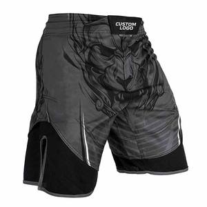Shorts d'entraînement de boxe et MMA en polyester 100% imprimé, haute performance, extensibles, durables, anti-humidité, prix de gros - Product Image 1