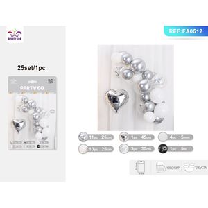 Paquete de 20 Globos de Látex Mate de Alta Calidad, Diseño Largo y Elegante para Decoración de Fiestas - Product Image 4