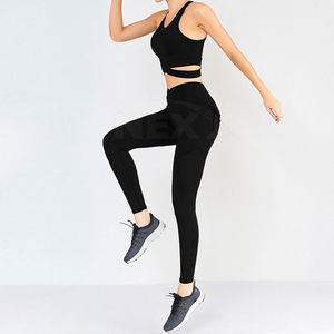 Conjunto de Yoga Personalizado para Mujer, Ropa Deportiva Premium, Diseña Tu Propio Logotipo, Conjunto de Sujetador Deportivo y Leggings, OEM ODM, Venta al Por Mayor - Product Image 4