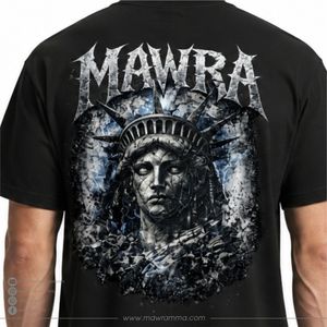 T-shirt graphique imprimé numérique personnalisé pour homme, noir, coupe oversize, en coton, style streetwear, manches courtes, décontracté urbain, avec impression au dos - Product Image 6