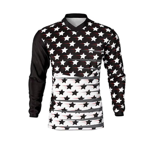 เสื้อโมโตครอสแบบสั่งทำพิเศษ เสื้อซับลิเมชั่นผ้าตาข่าย สำหรับ MTB MX และปั่นจักรยาน ผลิตจากโพลีเอสเตอร์ 100% - Product Image 3