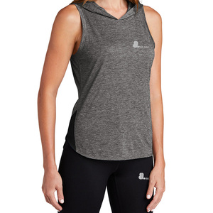 Camiseta sin Mangas Casual para Mujer, Tejida en Spandex/Algodón, 220g, Ecológica, de Secado Rápido y Transpirable - Product Image 4