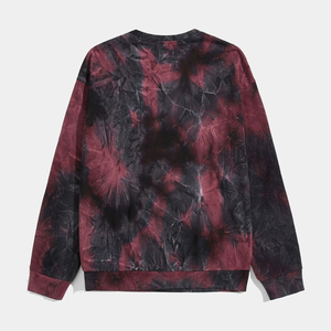 Sudadera Vintage Personalizada para Hombre, Cuello Redondo, Manga Larga, Tie Dye, Estilo Informal, Lavada, Unisex - Product Image 1