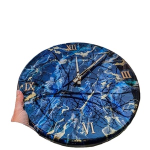 Horloge murale en résine époxy EFFECT de meilleure qualité Décoration intérieure personnalisée pour le salon Occasions de mariage - Product Image 6