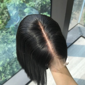 Perruque de cheveux humains vierges non traités, perruque droite HD Lace Front pour femmes noires, paquets de cheveux bruts de haute qualité - Product Image 3