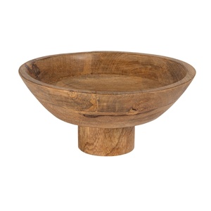Cuenco artesanal moderno, hecho a mano, con patrón fractal, cuenco de madera, tienda de regalos artesanales, vajilla. - Product Image 3