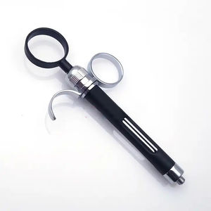 Jeringa de Aspiración Dental Manual de Calidad Premium, 1.8 ml, Mango de Plástico, Ligera, Instrumentos Quirúrgicos Dentales de Precisión, Negra - Product Image 1