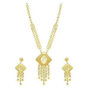 Collares Largos de Oro de 14K, 18K y 24K al por Mayor, Estilo Dubái, Joyería de Moda con Diseño Turco Tradicional, Oro Joyería - Product Image 4
