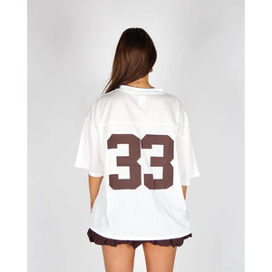 Premium Women's Fashion Sports Tee Short Sleeve Oversized <b>T</b> <b>Shirt</b> Custom Screen Print Embroidery Export Quality Supplier - Product Image 4