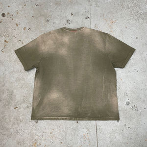 T-shirt Streetwear Oversize Col Rond Homme en Coton Lourd à Épaules Tombantes Manches Courtes Coupe Ample Mode Estivale Vente en Gros - Product Image 5